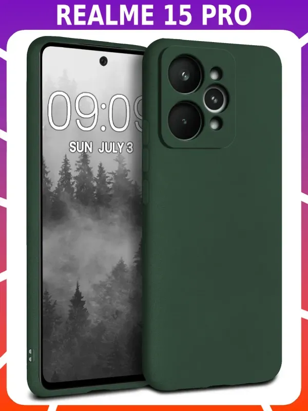 Мягкий Soft Touch чехол для REALME 15 PRO